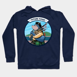 Future Piper Bagpipe Player Pipe Band Hoodie